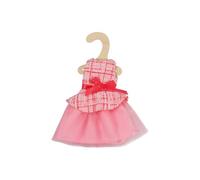 Heless Time2Shine 8514 - Mini-Robe en bou ala » Rose, avec Jupe en Tulle et nœud Rose, pour poupées de Mode de 29 cm