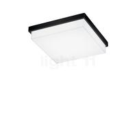 Helestra Cosi Plafonnier LED noir mat - 21 cm Ce luminaire comporte des modules à LED prémontés de classes énergétiques A A++, A+, A