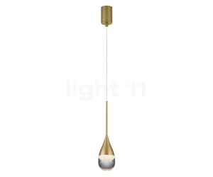 Helestra Deep Suspension LED 1 foyer doré mat Ce luminaire comporte des modules à LED prémontés de classes énergétiques A A