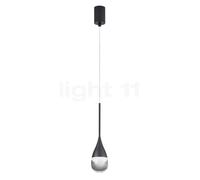 Helestra Deep Suspension LED 1 foyer noir mat Ce luminaire comporte des modules à LED prémontés de classes énergétiques A A