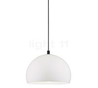 Helestra Doro Suspension blanc/câble noir - ø40 cm