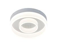 Helestra Liv Plafonnier LED blanc mat - ø30 cm Ce luminaire comporte des modules à LED prémontés de classes énergétiques A A++, A+, A