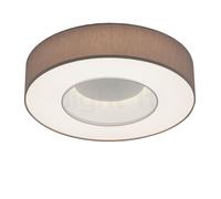 Helestra Lomo Plafonnier LED moka - ø45 cm Ce luminaire comporte des modules à LED prémontés de classes énergétiques A A++, A+, A