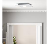 helestra NOMI Plafonnier LED carré à 1 source lumineuse, 5-5063.07,