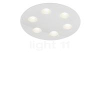 Helestra Nomi Plafonnier LED ronde blanc Ce luminaire comporte des modules à LED prémontés de classes énergétiques A A