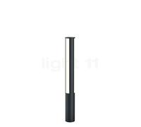 Helestra Pier Borne lumineuse LED graphite - 111 cm Ce luminaire comporte des modules à LED prémontés de classes énergétiques A A++, A+, A