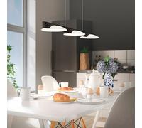 Helestra Pole Suspension LED 3 foyers noir Ce luminaire comporte des modules à LED prémontés de classes énergétiques A A