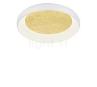 Helestra Tyra Plafonnier/Applique LED blanc/doré Ce luminaire comporte des modules à LED prémontés de classes énergétiques A A++, A+, A