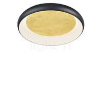 Helestra Tyra Plafonnier/Applique LED noir/doré Ce luminaire comporte des modules à LED prémontés de classes énergétiques A A++, A+, A