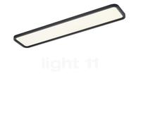 Helestra Vesp Plafonnier LED noir - 26 x 120 cm Ce luminaire comporte des modules à LED prémontés de classes énergétiques A A++, A+, A