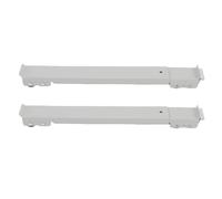 HELEVIA 1 Paire de Rouleaux D'appareils 24 Roues 45-70cm, Socle de Machine à Laver Mobile Extensible avec Frein pour Sèche-linge et Réfrigérateur