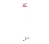 HELEVIA 10pcs Claignures de Libellules, Libellule Bourdonnant Stakes de Cerf Horse Mouche Dissuasive des Appareils de Peur de la Mouche D'oiseau de Jardin, pour Intérieur Extérieur (Rouge)