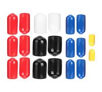 HELEVIA 20 PCS PVC VIME Line Cap 1/8in 3/16in 1/4in 3/8 Pouces 5/16 Pouces Kit Assortiment ajusté pour