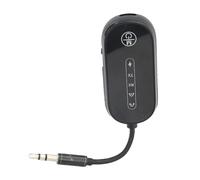 HELEVIA Adaptateur de Voiture avec Charge Rapide de Type-C, Microphone de Réduction du Bruit et Prise de Connexion Douce AUX 3,5 Mm pour Les Voitures, Avion, Lecture de Musique sans Fil
