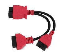 HELEVIA Adaptateur OBD I 12 + 16 Broches, Câble de Scanner de Diagnostic au Design Exquis avec Technologie de Capteur de Haute Précision pour Remplacement, Facile à Installer et à