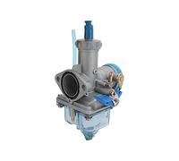 HELEVIA Assemblage de Glucides en Métal de Carburateur de 27 Mm Remplacement pour WY125 CG150 de Vélo de saleté (Bleu)