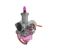 HELEVIA Assemblage de Glucides en Métal de Carburateur de 27 Mm Remplacement pour WY125 CG150 de Vélo de saleté (Violet)