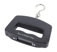 HELEVIA Balance électronique Portable, Balance de Pêche Numérique Suspendue avec Affichage LED, Poignée Ergonomique, capacité de 50 Kg pour Fruits, Légumes, Poissons