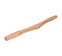 HELEVIA Bâton de Grattage en Bois, Outil de Massage Gua Sha avec Poignée à Double Biseau pour le Soulagement des Muscles Lymphatiques du Corps