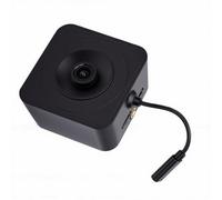 HELEVIA Caméra de Fenêtre Magnétique 3MP, WiFi Double Bande 2,4G 5G avec Détection de Mouvement Humain, Affichage du Temps de Conversation Bidirectionnel, pour Aquarium D'intérieur RV