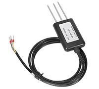 HELEVIA Capteur de conductivité du Sol 4-20 MA, étanche IP68, Anti-poussière, Haute Précision, salinité du Sol avec Sonde en Acier Inoxydable, pour le Traitement des Eaux Usées des