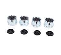 HELEVIA Capuchon Anti-poussière pour Essieu de Remorque de 5 Cm, Couvercle Anti-poussière pour Roulement de Roue, adapté à la Plupart des Essieux Dexter de 2 000 à 3 500 LBS, Conçu pour