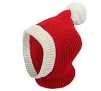 HELEVIA Chapeau d'hiver tricoté Chaud pour Chien, pour Petits et Moyens (S)