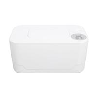 HELEVIA Chauffe-lingettes pour bébé, Distributeur de Chauffe-lingettes Humides à Chauffage Surround avec 3 Réglages de Température et Veilleuse, pour Peau Sensible