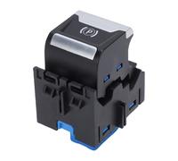 HELEVIA Commutateur de Frein de Stationnement électronique 98105935VV 9610593577, Bouton de Frein à Main de Remplacement pour 4008 5008 508 208 2008 3008 2018 - avec Matériau ABS,