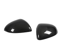 HELEVIA COUVERTURE DE MIRMOIRE DE RETRAITE, Protection DE C Classe W206 2022+ et S Classe W223 2021+, Résistance à Haute Température, Matériau ABS Durable (Style en fibre de carbone)