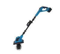 HELEVIA Cultivateur de Barre sans Fil, Puissant Rototiller électrique 360 TR/Min avec 2 Batteries, Léger pour Les Petits Espaces Jardins (Bouchon UE)