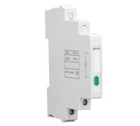HELEVIA Din Rail Voyant LED AC DC 230V Montage Modulaire JD9 - H1D pour Télécommunications Lignes Électriques (Vert)