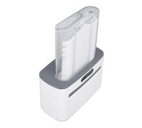 HELEVIA Distributeur Automatique de Fil Dentaire, Support de Fil de Distribution électrique Automatique à Détection Infrarouge avec 100 Fils Dentaires pour la Maison et L'hôtel