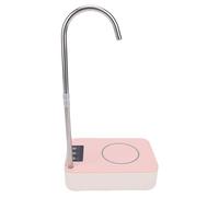 HELEVIA Distributeur de Bouteilles D'Eau de Bureau, Pompes à Eau électriques Portables avec Buse Rotative à 360° et Tuyau de qualité Alimentaire, pour Bouteilles de 2, 3, 5 Gallons (Rose)