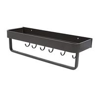 HELEVIA Étagère de Rangement pour Douche, Espace de 40cm, Support de | Porte-shampoing, Espace en Aluminium, Drainage Inférieur, Roulement de 10kg, Utilisation dans la Salle de Bain et la