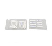 HELEVIA Faux Ongles 30pcs Noël Couverture Complète DIY Set Femmes (0070-CM06)