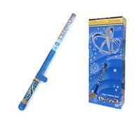 HELEVIA Incroyable baguettes de Lévitation pour les Enfants, Kit de Science en baguettes Statique électrique, Toys de Science de Bâton de Mouche Amusants Incroyables avec 10pc Flying (Bleu)