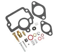 HELEVIA Kit de Réparation du Carburateur 45108, IH H O4 W4 I4 HV Tractor, Kit Rebuild pour International, avec Joint, Joints Toriques Inclus