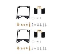 HELEVIA Kit de Réparation du Carburateur, Remplacement 2set / 34pcs pour Virago 750 XV750 1981-1983, Merveilleuse Réparation avec Tasse Flottante pour un Processus de Conception Strict