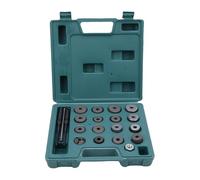 HELEVIA Kit D'outils Universels pour Alésoir de Siège de Valve, Treuils en Acier allié 12 Pièces, 4 Têtes de Meulage, pour Vannes de 20 à 30 Mm