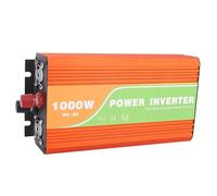 HELEVIA Onduleur à Onde Sinusoïdale Pure 1000 W, Onduleur Solaire de Puissance de Pointe de 2000 W avec écran LCD et Ventilateur de Refroidissement pour Appareils Ménagers, Sortie 220 V AC (24V)