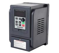 HELEVIA Onduleur VFD 1,5 KW, Onduleur 380 V 1,5 KW à Couple élevé pour le Contrôle de la Vitesse, Large Plage de Vitesse, Anti-déclenchement, Faible Bruit, Panneau humanisé, Conception