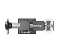 HELEVIA Outil D'ouverture de Boîtier de Montre Rotatif, Alliage D'aluminium de qualité Supérieure pour la Réparation de Montres, Outil Essentiel, Petit et Léger (Noire)