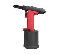 HELEVIA Pistolet à Rivets Pneumatique, Outil de Rivetage Hydraulique avec Riveteuse Pneumatique, pour la Fixation de Plaques Métalliques, de Tuyaux et D'armoires