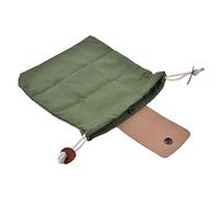 HELEVIA Pochette de Recherche de Nourriture Pliable, Sac à Champignons en Toile de Cuir PU avec Boucle de Ceinture, pour la Randonnée, Le Camping et la Chasse