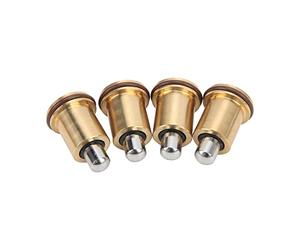 HELEVIA Poignée de Tête de Pelle Hydraulique, 4 Pièces, Joystick en Acier allié Haute dureté, Joint en Laiton de Bonne étanchéité, Remplacement Facile à Utiliser pour ZAX55 ZAX200