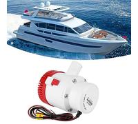 HELEVIA Pompe à lentille submersible, pompe à lentille immergée robuste 12V, arbre en acier inoxydable, boîtier résistant aux chocs avec joints humides pour la navigation professionnelle