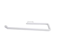 HELEVIA Porte-serviettes en Papier Auto-adhésif 11,2 Pouces, Support | Plastique PP, Support à Rouleaux, Garde-manger de Cuisine, Salle de Bains, Buanderie, Sous Armoire ou Mur, Ruban Adhésif,