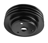 HELEVIA Poulle de Pompe à Eau Longue, Moteur Chevy 350 400 avec Poulie de la Courroie V Remplacement des Poulies de Vilebrequin pour Petit Bloc V8 Gen. I