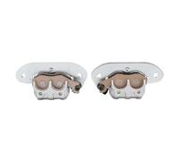HELEVIA Remplacement Standard D'origine pour Rhinocéros 700 Yxr700 2008-2013 Brake Arrière étrier avec Plaquettes de Freinage Améliorées, OE 1xd 2580W 00 00 (à gauche), 1xd 2580V 00 00